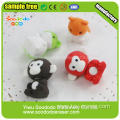 different kinds animal eraser for kids promotional gift